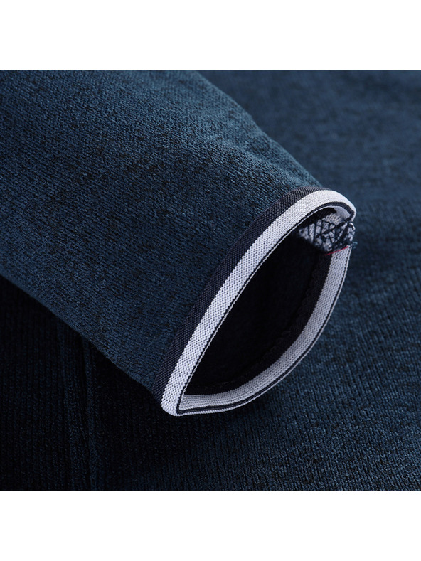 ALPINE PRO Muški topli džemper s kapuljačom ALPINE PRO NORES moonlit ocean varijanta pa