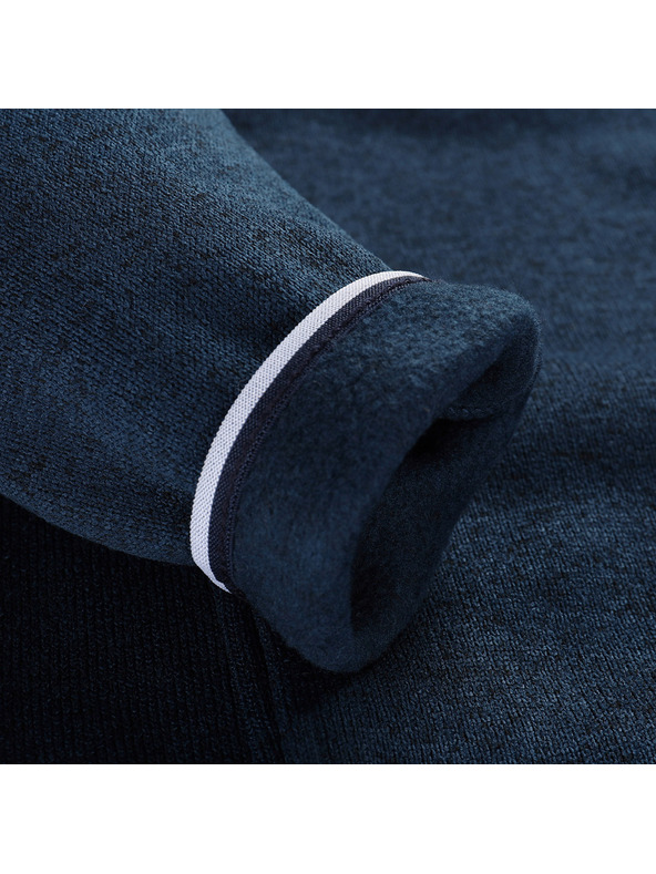 ALPINE PRO Muški topli džemper s kapuljačom ALPINE PRO NORES moonlit ocean varijanta pa