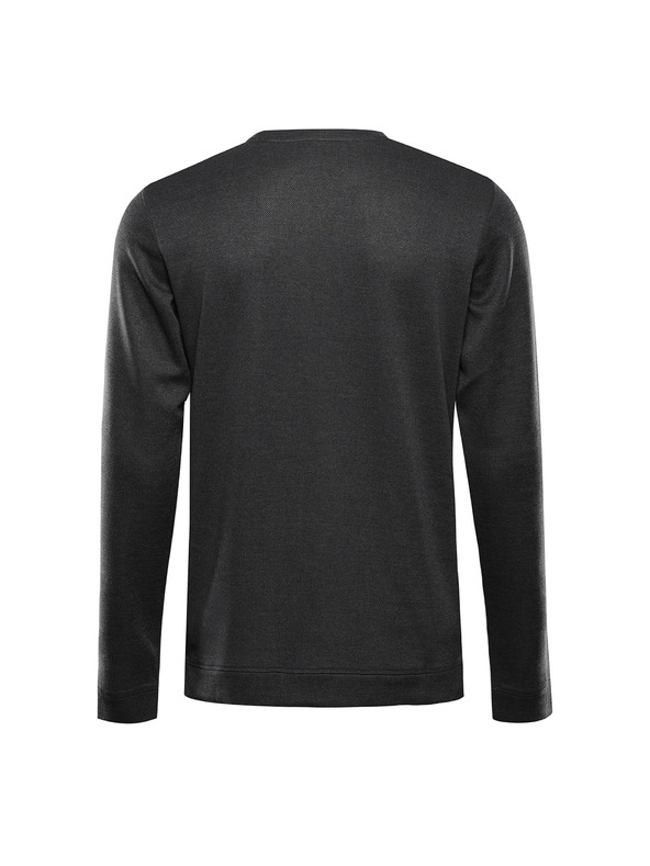 ALPINE PRO Muške majice dugih rukava ALPINE PRO BREK dk.true gray
