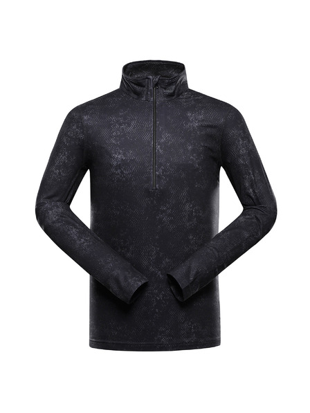 ALPINE PRO Muške brzo sušeće majice s prostretch ALPINE PRO STANS black varijanta pc