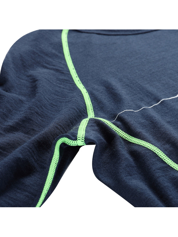 ALPINE PRO Muške merino majice ALPINE PRO MEREN moonlit ocean