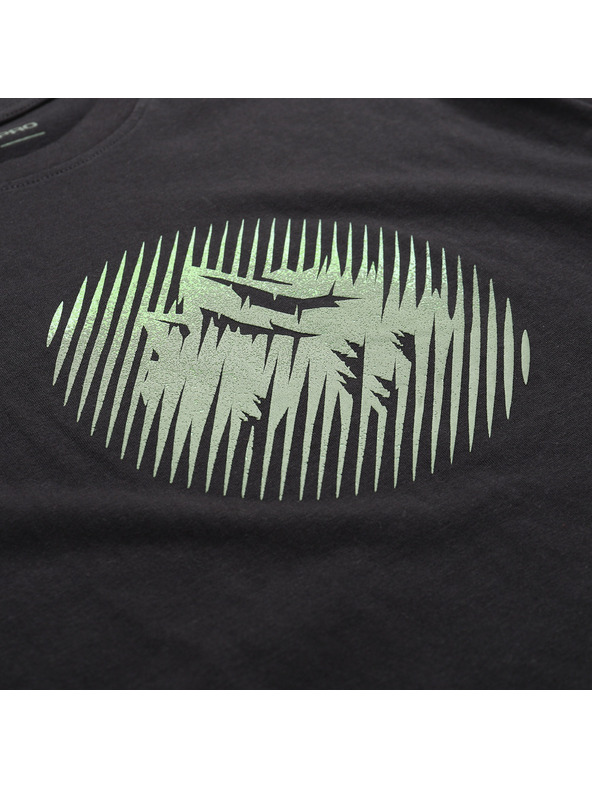 ALPINE PRO Muška majica s cool-dry tretmanom ALPINE PRO GREM 2 black varijanta pb