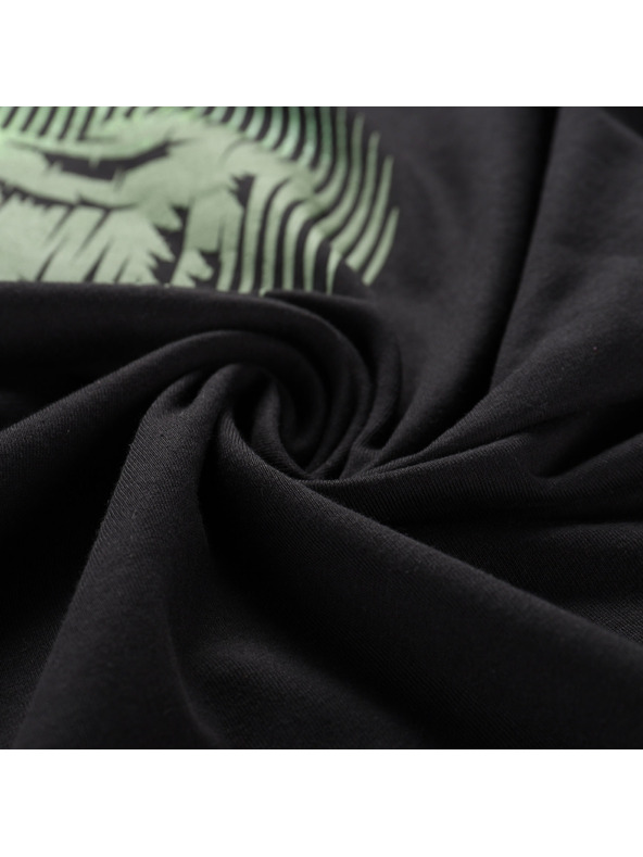 ALPINE PRO Muška majica s cool-dry tretmanom ALPINE PRO GREM 2 black varijanta pb