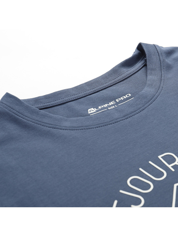 ALPINE PRO Muška pamučna majica ALPINE PRO MOROL vintage indigo varijanta pd