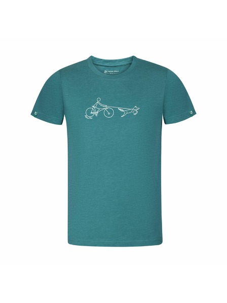 ALPINE PRO Muška majica od nemrljivog materijala ALPINE PRO NOGER deep lake varijanta pa