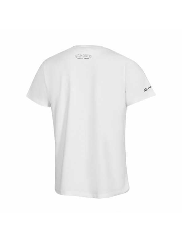 ALPINE PRO Muška pamučna majica bob a bobek ALPINE PRO BOBB white