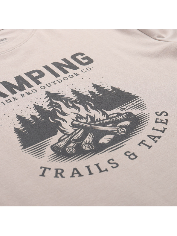 ALPINE PRO Muška pamučna majica ALPINE PRO MOROL atmosphere varijanta pb