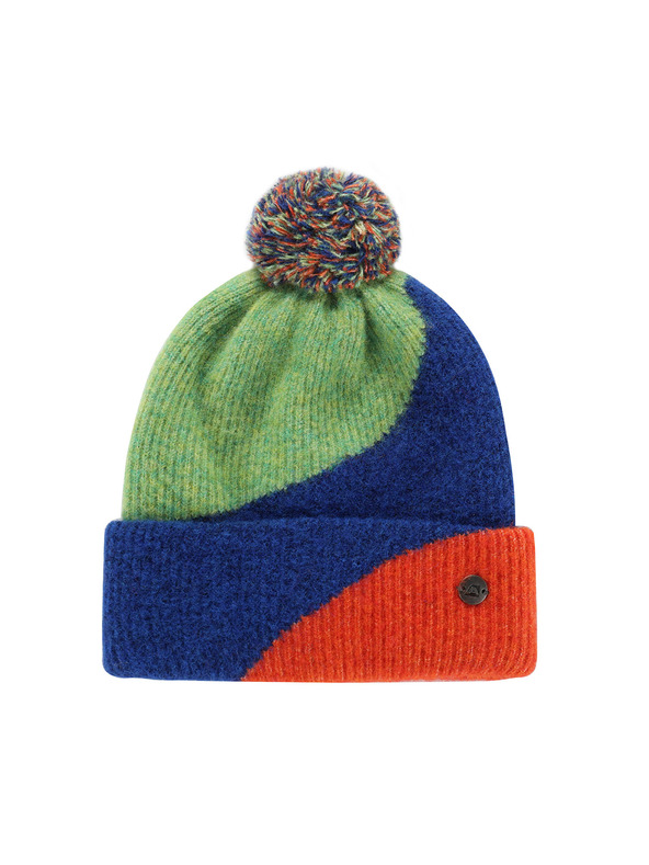 ALPINE PRO Zimska kapa s pompom ALPINE PRO MOBE acid lime