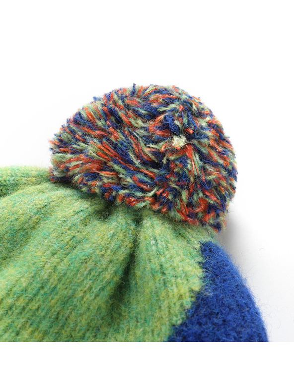 ALPINE PRO Zimska kapa s pompom ALPINE PRO MOBE acid lime