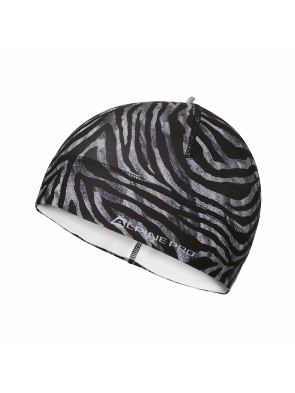 ALPINE PRO Bezšavna funkcionalna kapa ALPINE PRO MAROG black varijanta pf