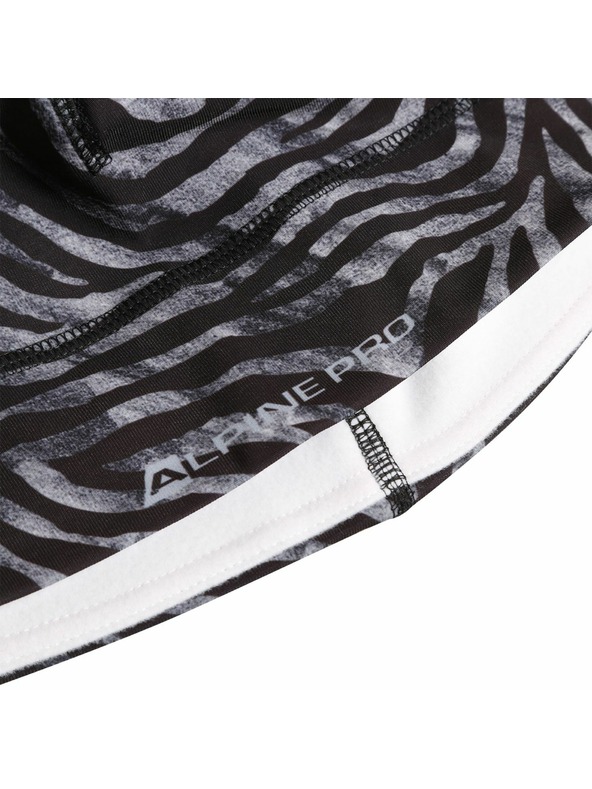 ALPINE PRO Bezšavna funkcionalna kapa ALPINE PRO MAROG black varijanta pf