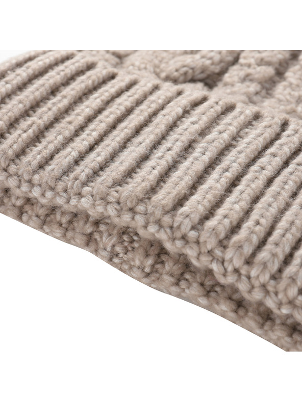 ALPINE PRO Zimska kapa s pompom ALPINE PRO ORGE moonbeam