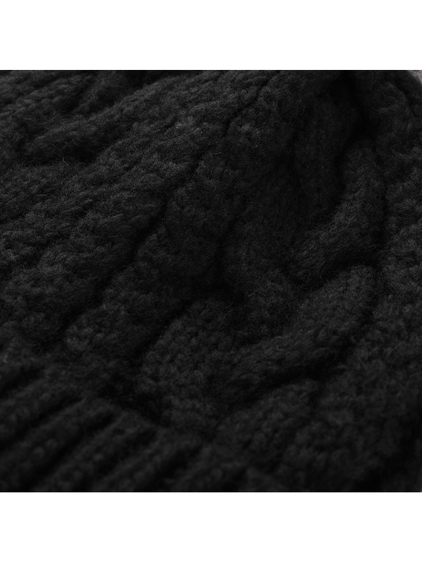 ALPINE PRO Zimska kapa s pompom ALPINE PRO ORGE black