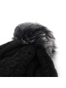ALPINE PRO Zimska kapa s pompom ALPINE PRO ORGE black
