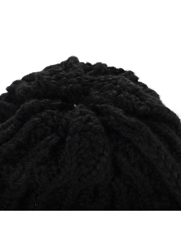 ALPINE PRO Zimska kapa s pompom ALPINE PRO ORGE black