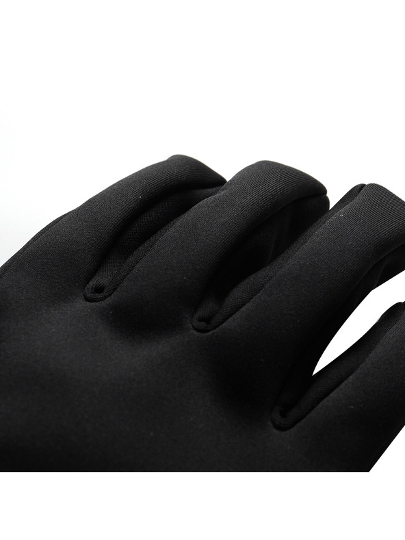 ALPINE PRO Softshell skijaske rukavice ALPINE PRO KAHUG crne