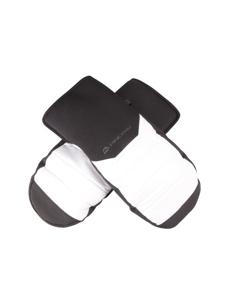 ALPINE PRO Skijaske rukavice s DWR tretmanom ALPINE PRO NERNE bijele