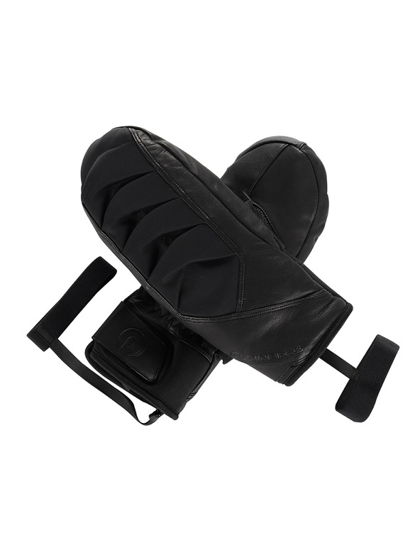 ALPINE PRO Skijaske rukavice s PTX membranom ALPINE PRO LOLRE crne