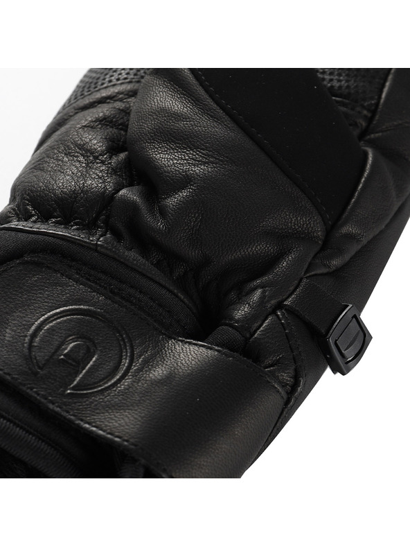 ALPINE PRO Skijaske rukavice s PTX membranom ALPINE PRO LOLRE crne