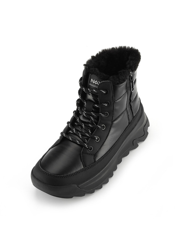 NAX Ženska zimska obuća - nax NAX OKKERA black