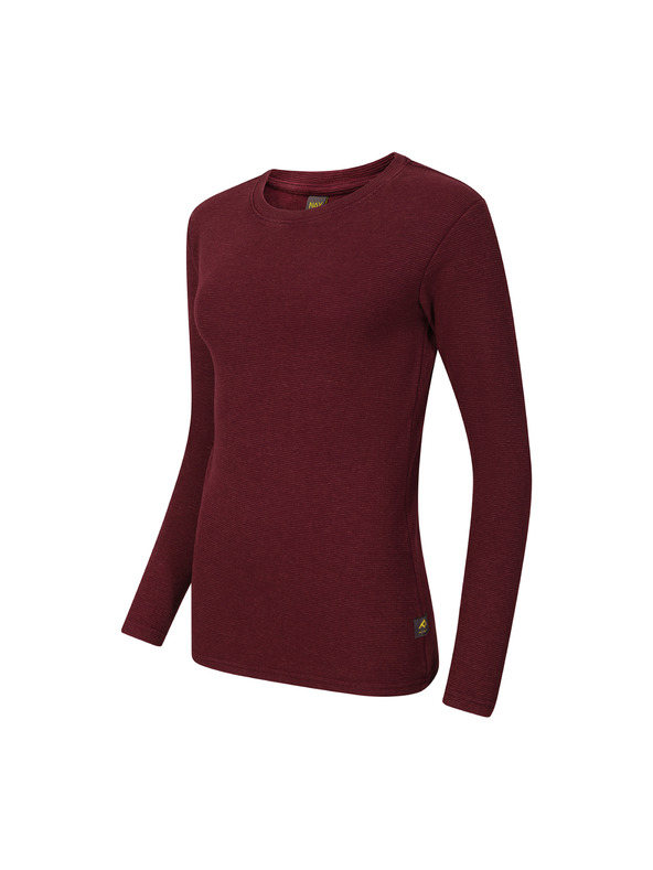 NAX Ženske majice nax NAX PRETA mauve wine