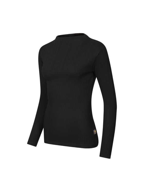 NAX Ženske majice od organske pamuke nax NAX KIRDA black