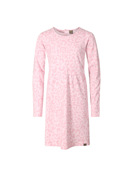 NAX Dječje pamučne haljine nax NAX WERTO light lilac