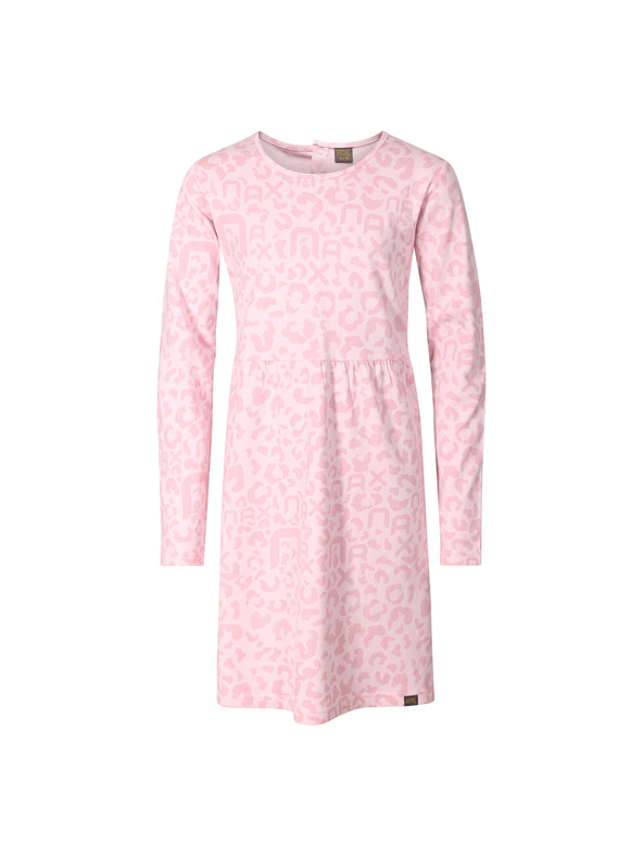 NAX Dječje pamučne haljine nax NAX WERTO light lilac