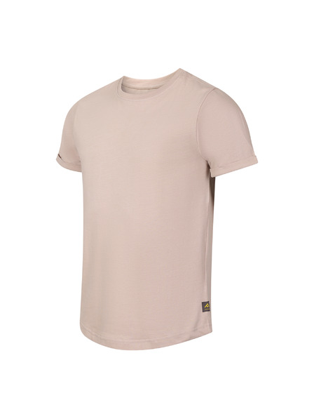 NAX Muška pamučna majica nax NAX MUDER mushroom