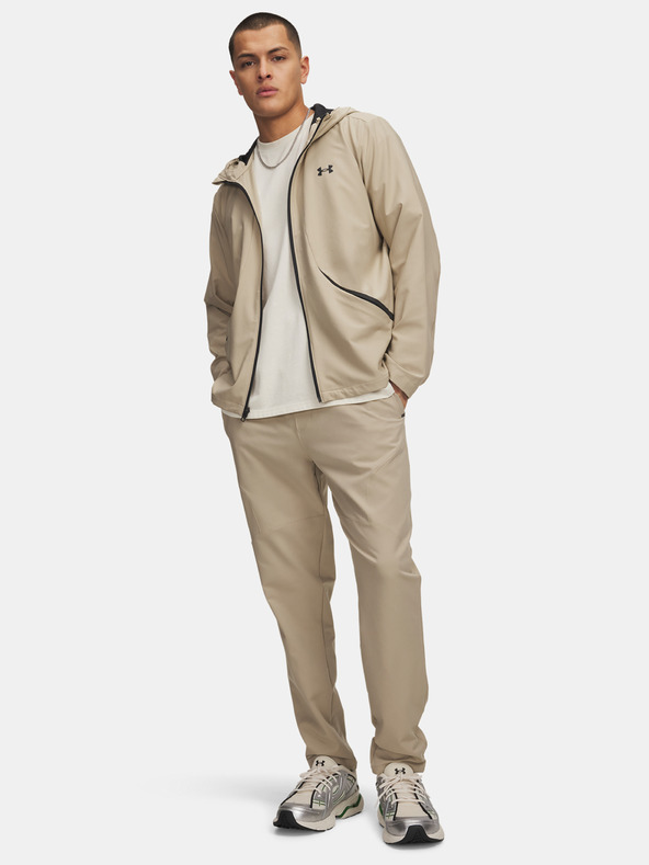 Under Armour Muške sportske hlače Under Armour UA Unstoppable Tapered Pants-BRN