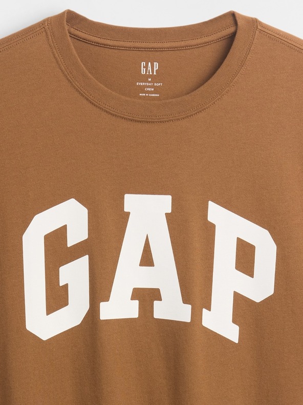 GAP Majica s logom Everyday Soft GAP