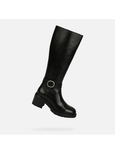 Geox Crne ženske čizme Geox Damiana