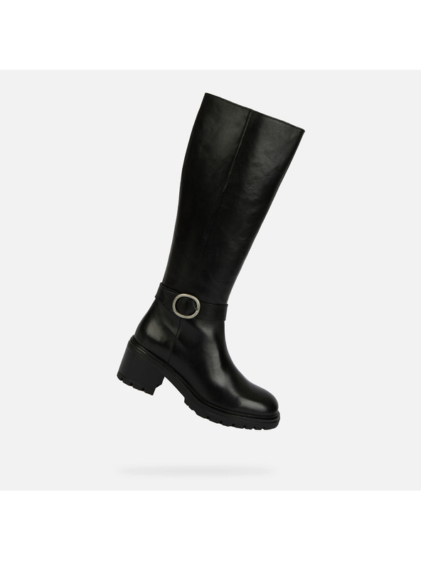 Geox Crne ženske čizme Geox Damiana