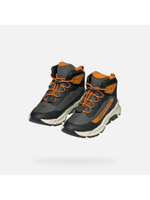 Geox Crne Geox Flexyper Plus gležnjače za dječake