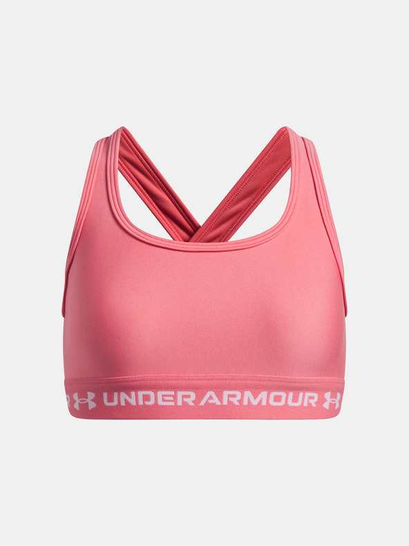 Under Armour Djevojački grudnjak Under Armour G Crossback Bra-PNK