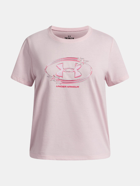 Under Armour Djevojačka majica Under Armour UA G Star Logo Lockertag SS-PNK