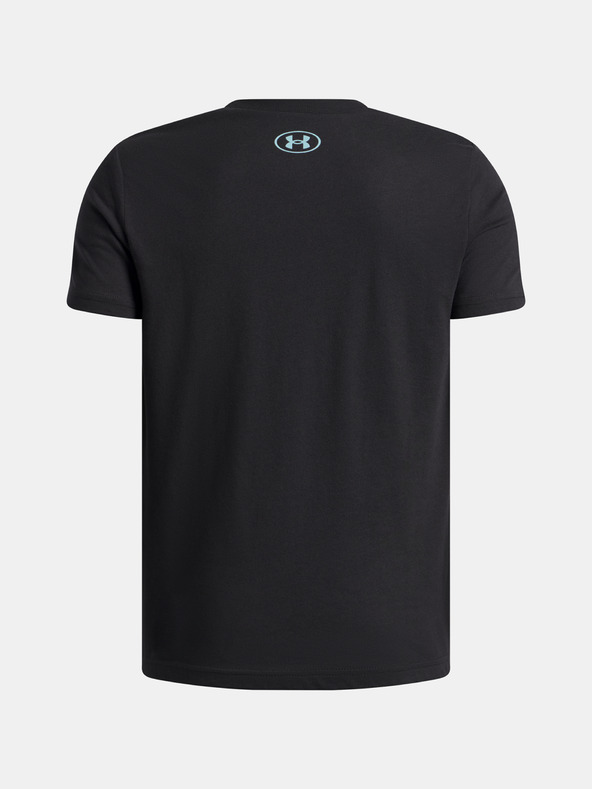 Under Armour Dječja majica Under Armour UA B LOGO WM COLLAGE SS-BLK