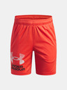 Under Armour Dječje kratke hlače Under Armour UA Tech Logo Shorts-RED