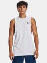 Under Armour Muška majica bez rukava Under Armour UA LEFT CHEST CUT OFF TANK-WHT