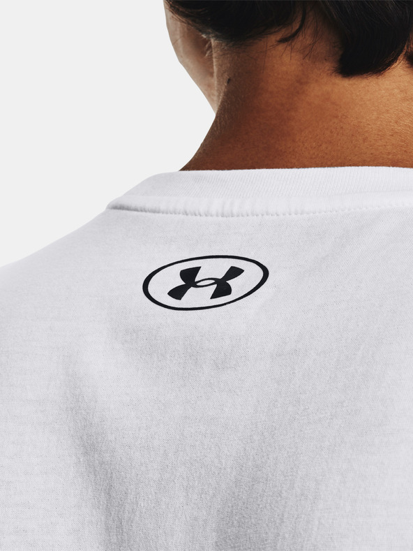 Under Armour Muška majica bez rukava Under Armour UA LEFT CHEST CUT OFF TANK-WHT