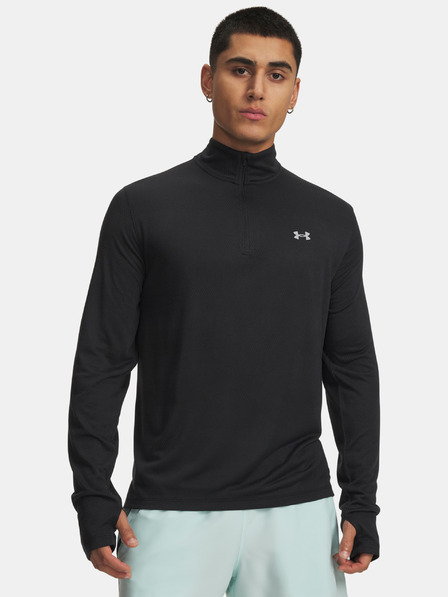 Under Armour Muška majica Under Armour UA Velociti 1/4 Zip-BLK