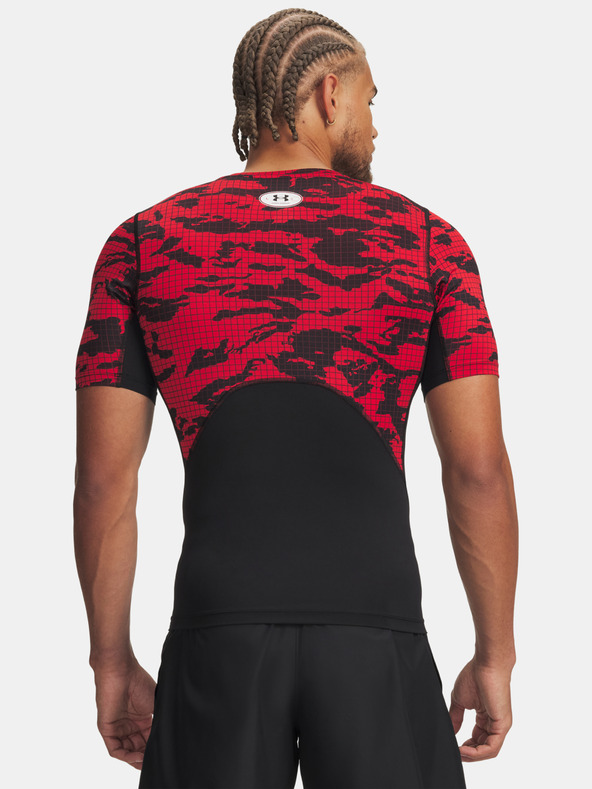 Under Armour Muška majica Under Armour UA HG Printed SS-BLK