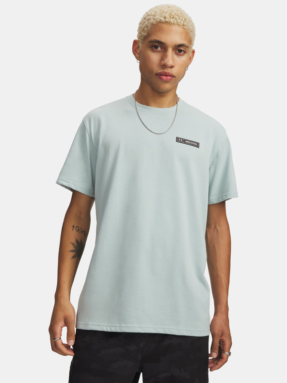 Under Armour Muška majica Under Armour UA HW ARMOUR LABEL SS-BLU