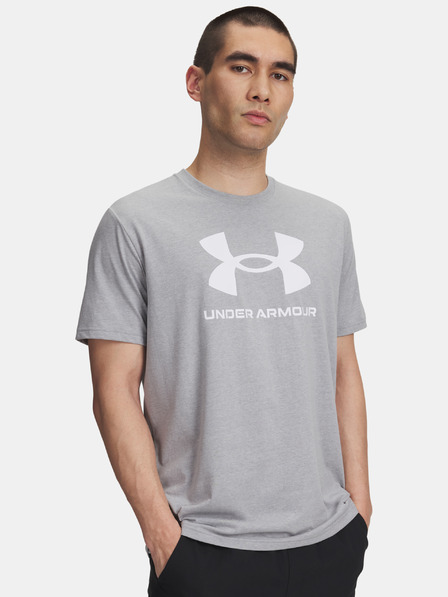 Under Armour Muška majica Under Armour UA SPORTSTYLE LOGO UPDATE SS-GRY