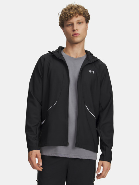 Under Armour Muška jakna Under Armour UA Unstoppable Woven Jacket-BLK