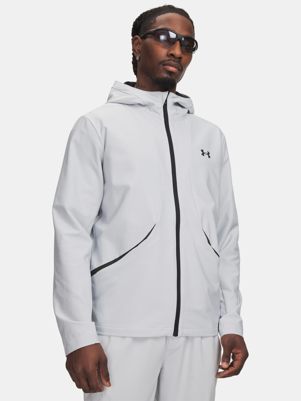 Under Armour Muška jakna Under Armour UA Unstoppable Woven Jacket-GRY