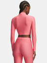 Under Armour Ženska majica Under Armour HeatGear Crop Mock LS-PNK
