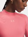Under Armour Ženska majica Under Armour HeatGear Crop Mock LS-PNK