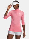 Under Armour Ženska majica Under Armour Tech 1/2 Zip- Twist-PNK