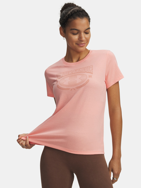 Under Armour Ženska majica Under Armour UA W VARSITY SS-RUŽ